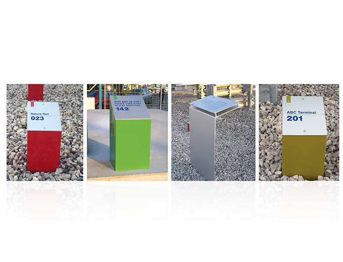 שילוט מרכז מבקרים - חברת נתיבי איילון