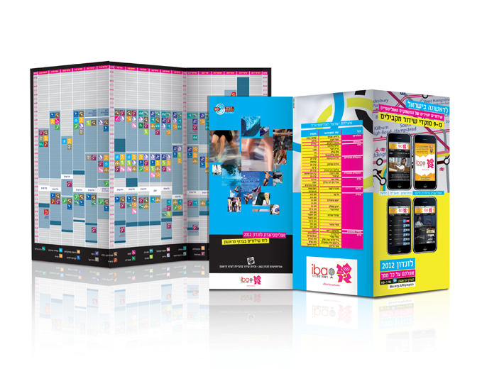  פרסום שידורי האולימפיאדה בערוץ הראשון - לוח שידורים